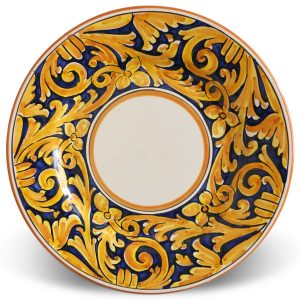 AGRIGENTO-piatto-piano-ceramica-decorata-siciliana